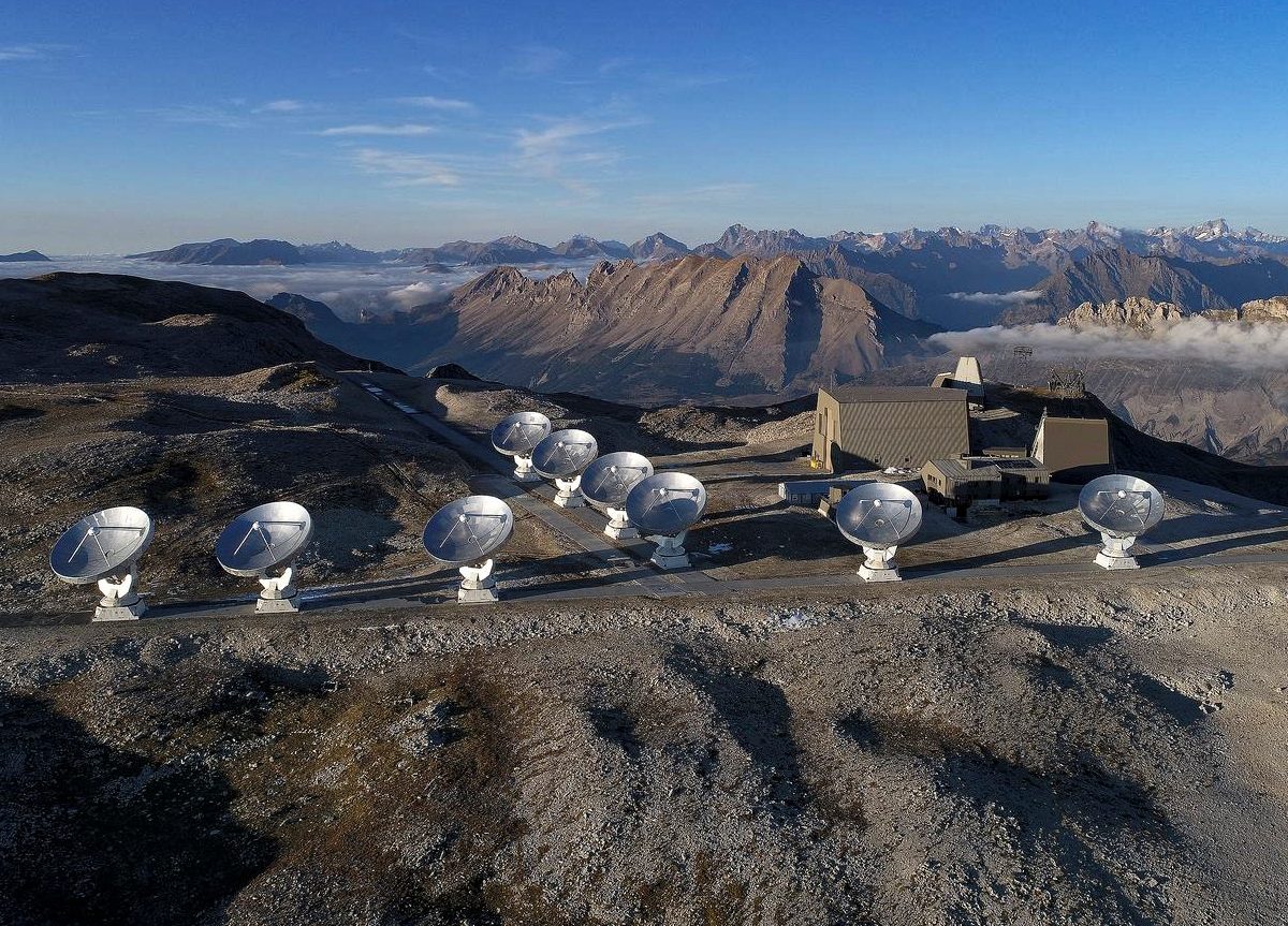 The NOEMA Observatory in the French Alps.