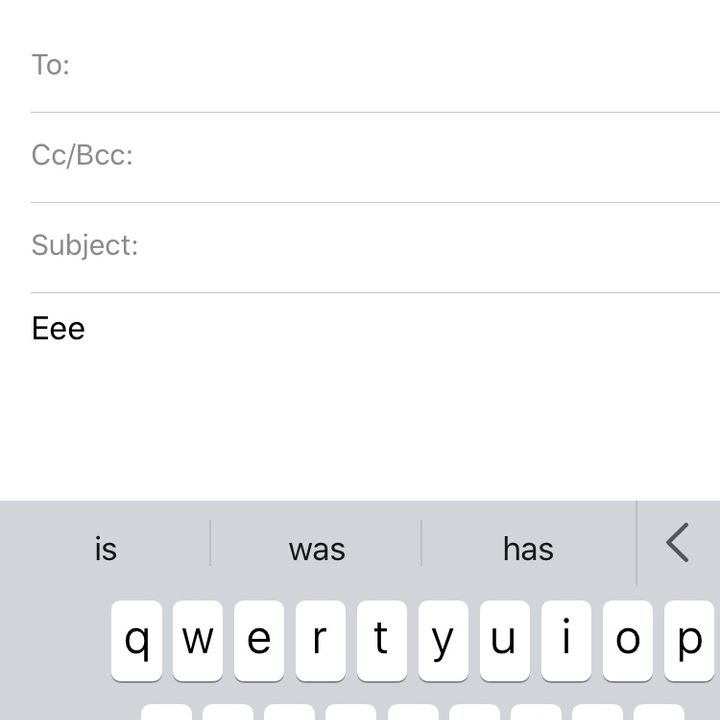 Left and right handed keyboards in iOS 13 and 14.