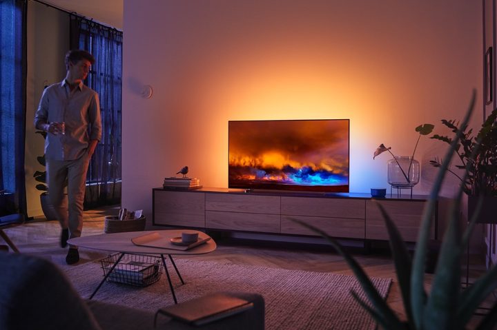 Philips Funai 804 Series OLED TV with Ambilight