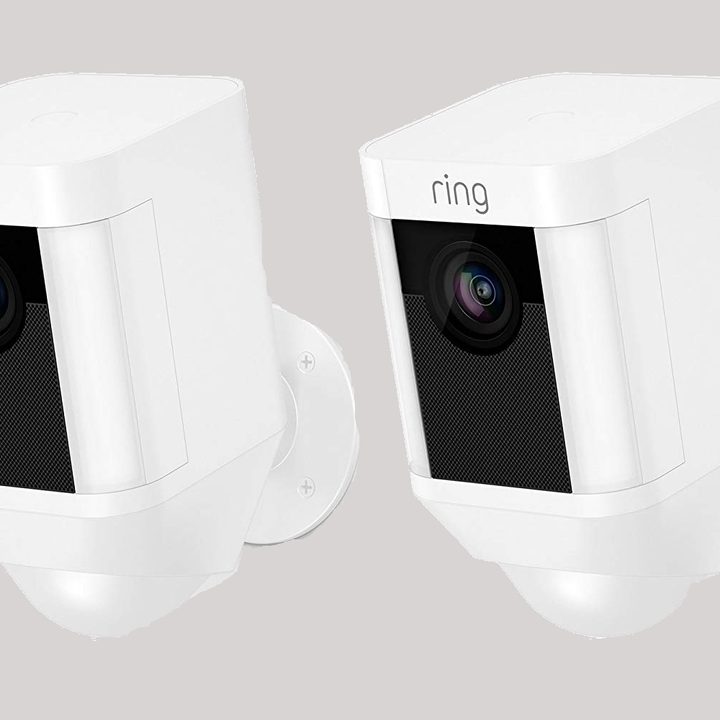 Ring Spotlight Cam Battery HD Security Camera 2-pack