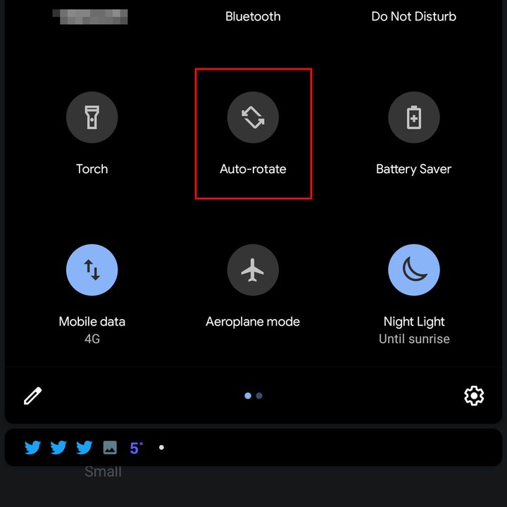 android 10 tips and tricks rotating settings 3
