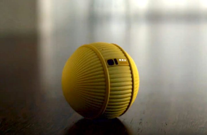 Samsung's ball-shaped robot, called Ballie.