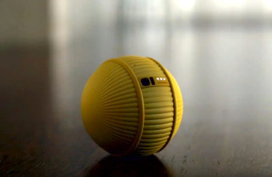 Samsung's ball-shaped robot, called Ballie.