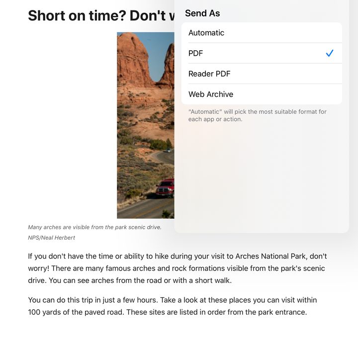 new safari features in ipados 13 share222