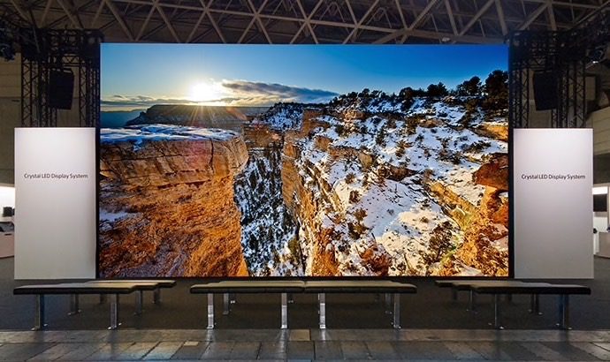 Sony Crystal LED display