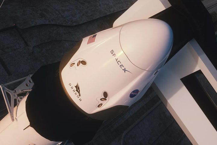 Crew Dragon capsule