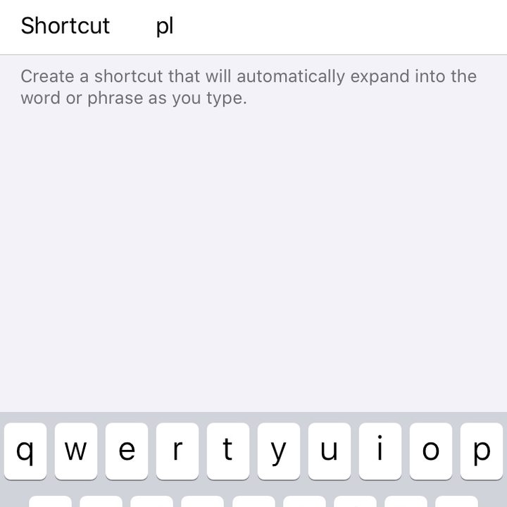 Text replacement in iOS 13 and 14.