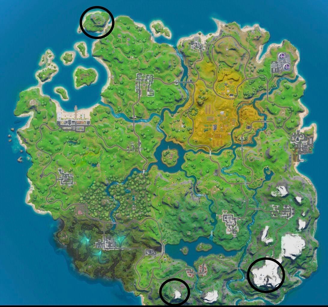 Fortnite Lighthouse Locations