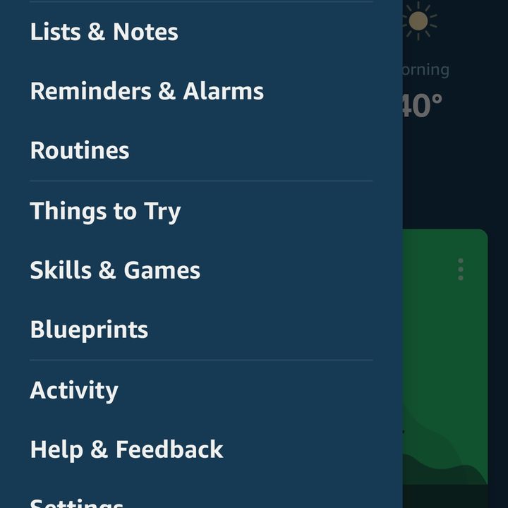 Alexa setup
