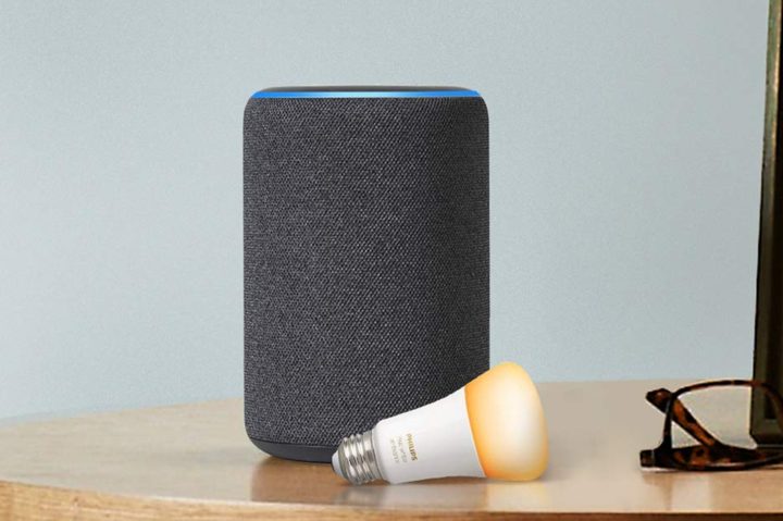 Amazon Echo Plus with Philips Hue Bulb