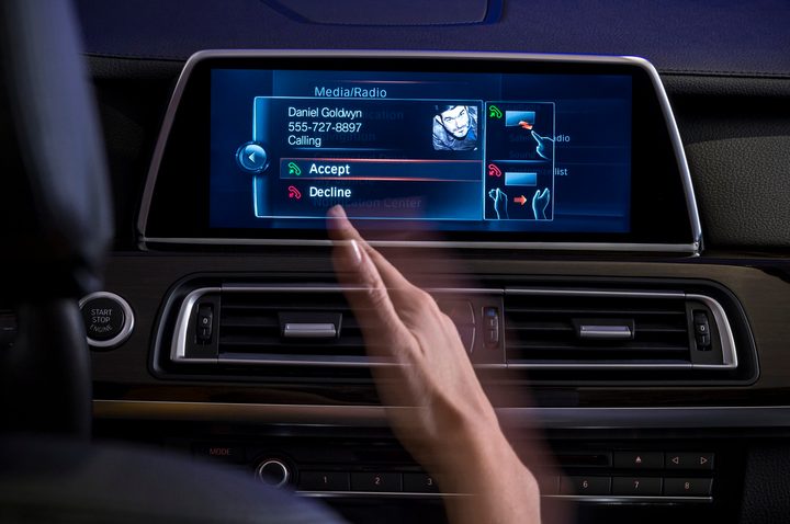 BMW gesture control