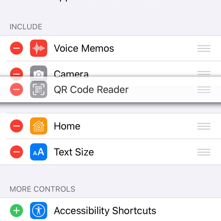 Control Center for iOS