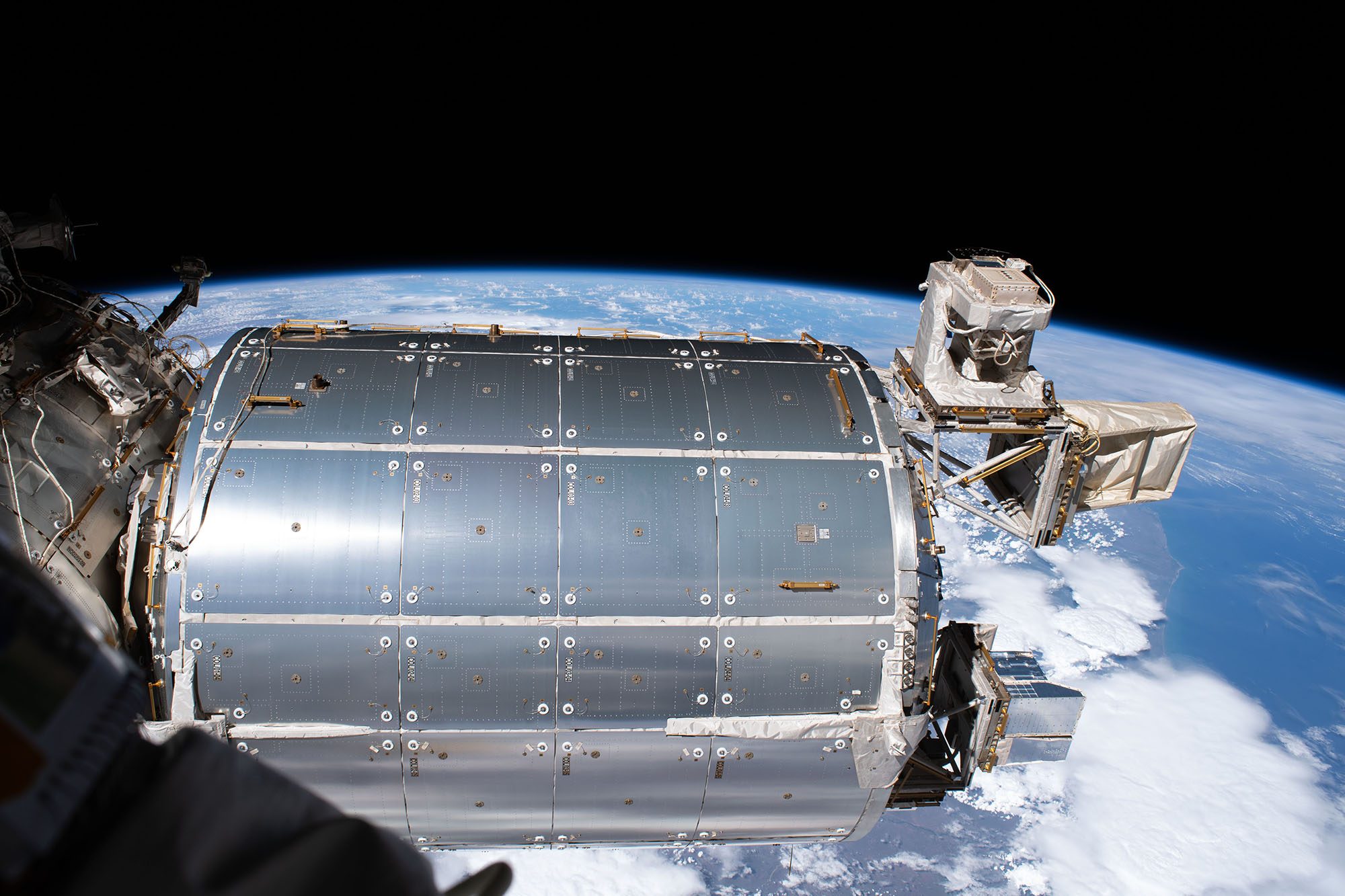 Image of Europe's space laboratory Columbus