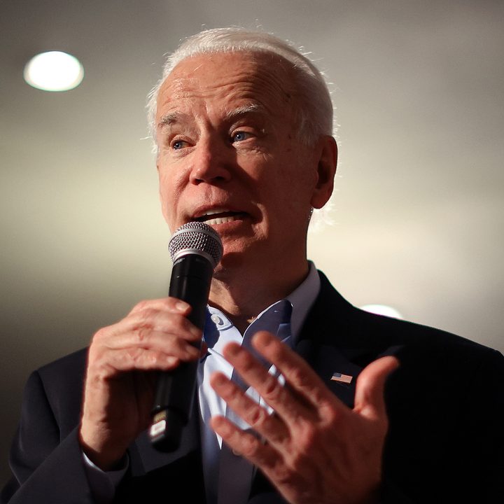 Democratic Presidential Candidate Joe Biden Campaigns In Iowa