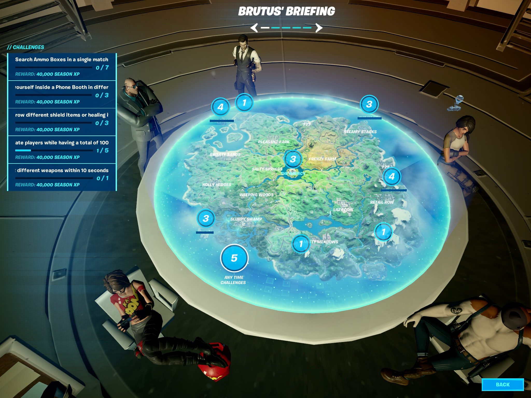 Fortnite Brutus Briefings