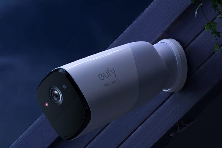 eufyCam 2 at night