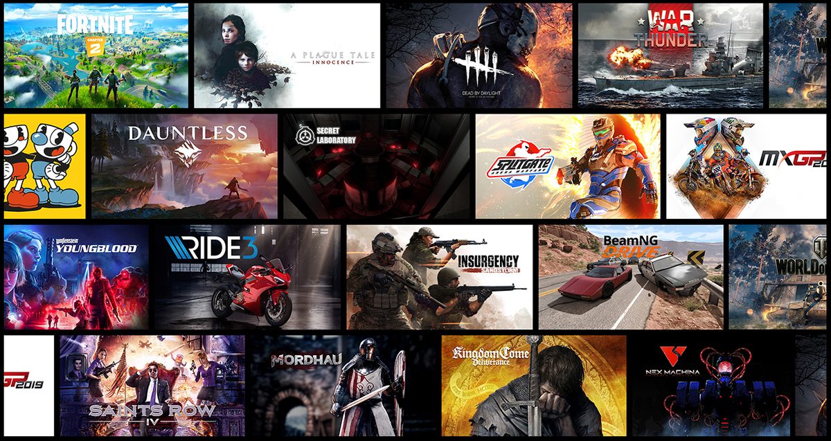 Games available on GeForce Now