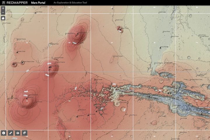 Mars Atlas Mars Portal Kickstarter