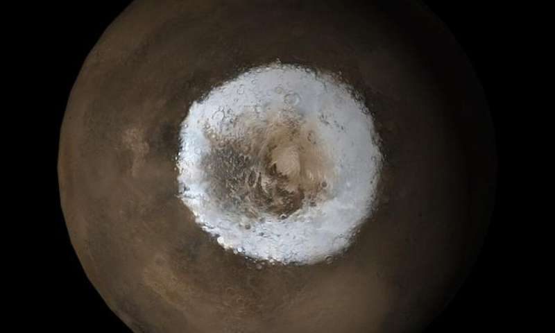 The Martian pole
