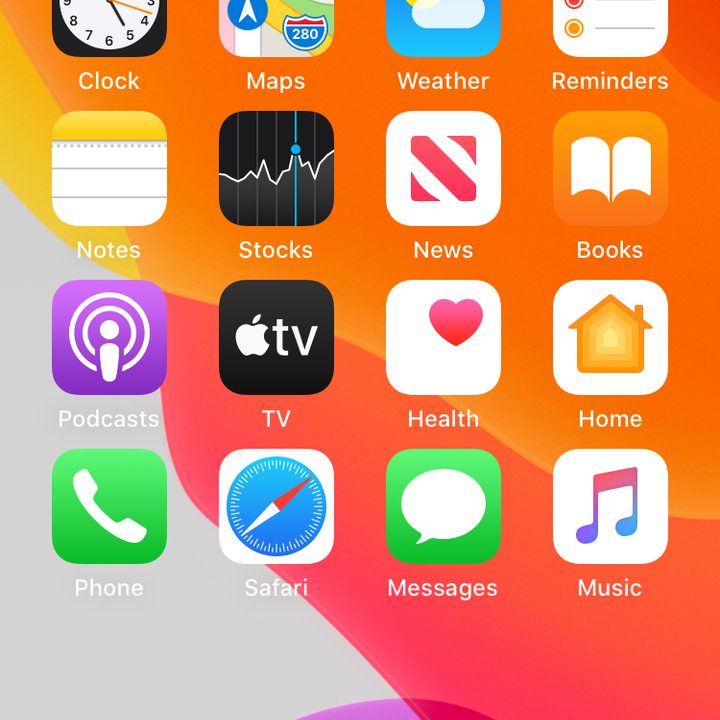 App layout dock