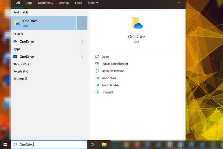 OneDrive app