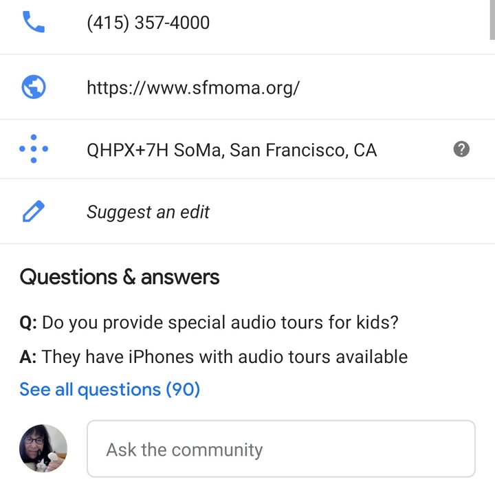 Google Maps QA