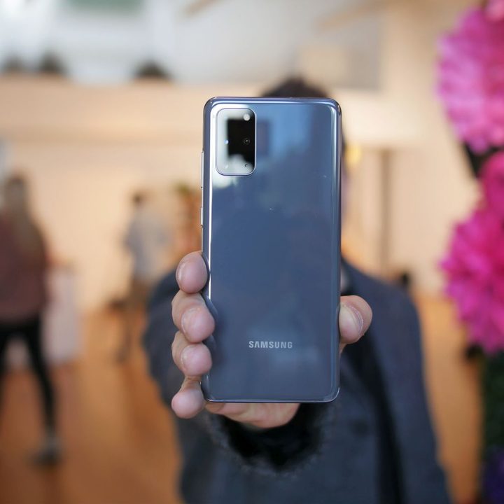 Back of Samsung Galaxy S20 Plus