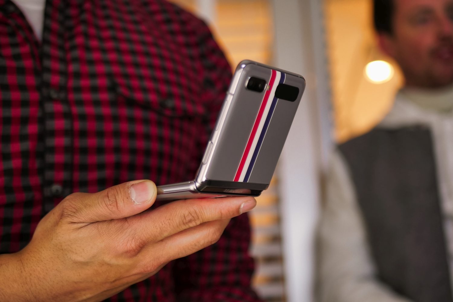 Samsung Galaxy Z Flip Thom Browne Edition Hands-on: Surprisingly