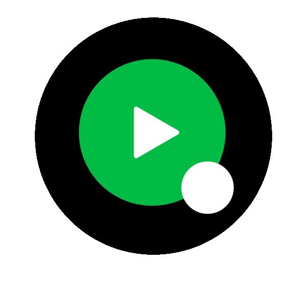 Spotify shuffle play icon
