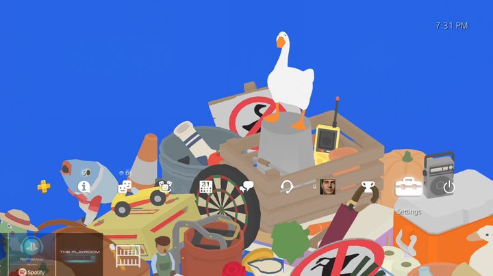 Untitled Goose Game PS4 theme