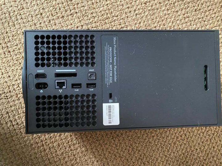 Alleged leaked ports for Xbox Series X