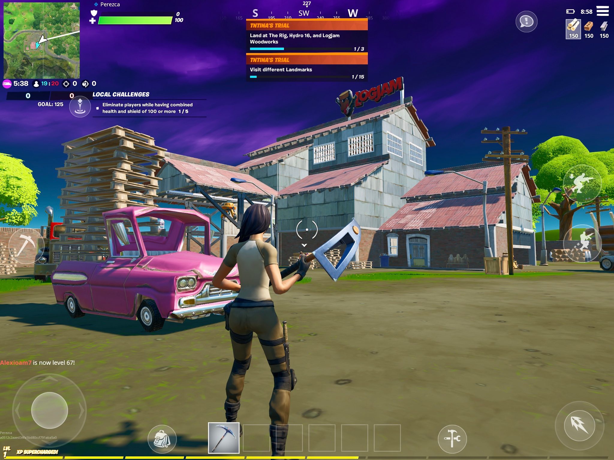 Fortnite Logjam Woodworks Location