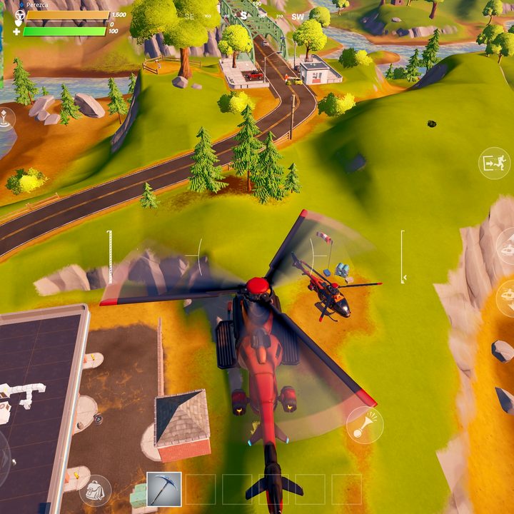 Fortnite frenzy farm helicopter