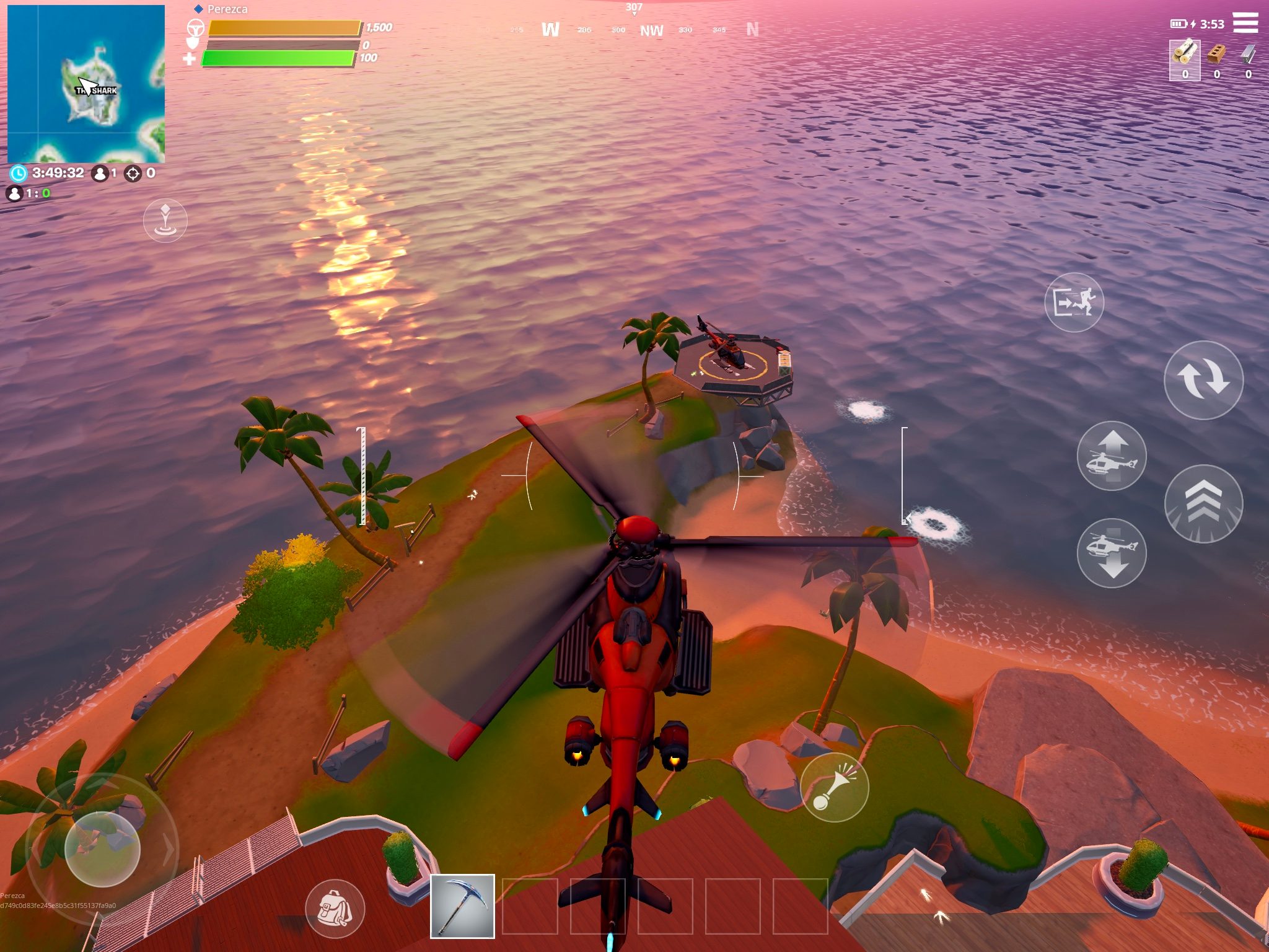 Fortnite shark helicopter