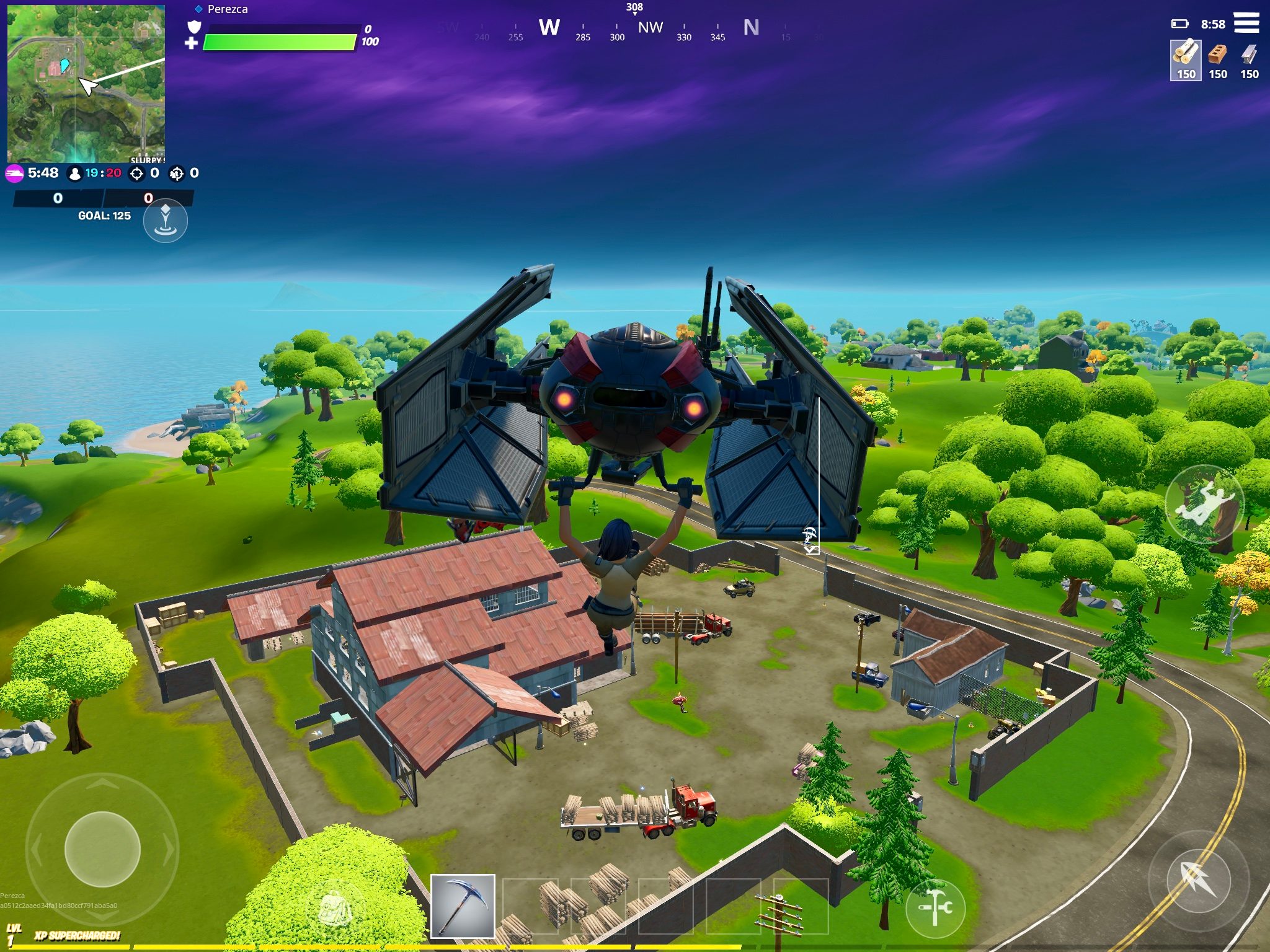 Fortnite Logjam Woodworks Landing