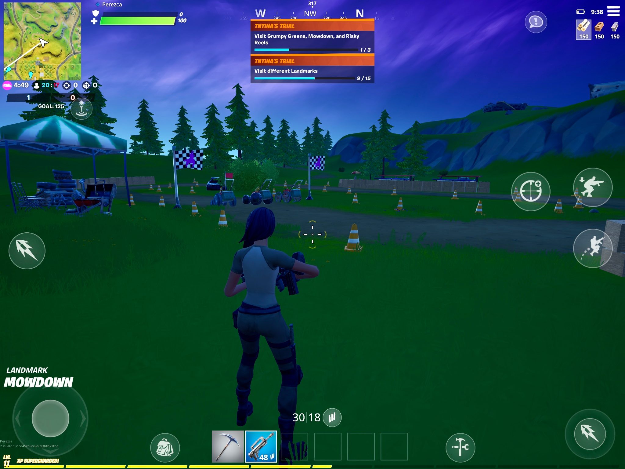Fortnite Mowdown
