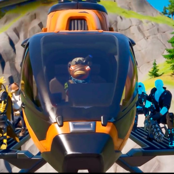 Fortnite helicopter
