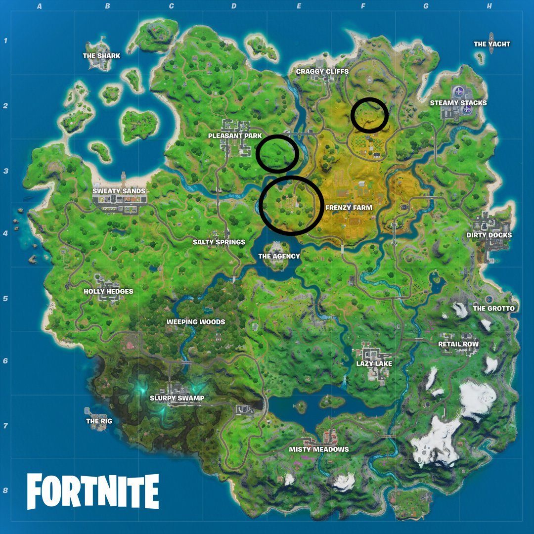 Fortnite S2 Week 4 Map