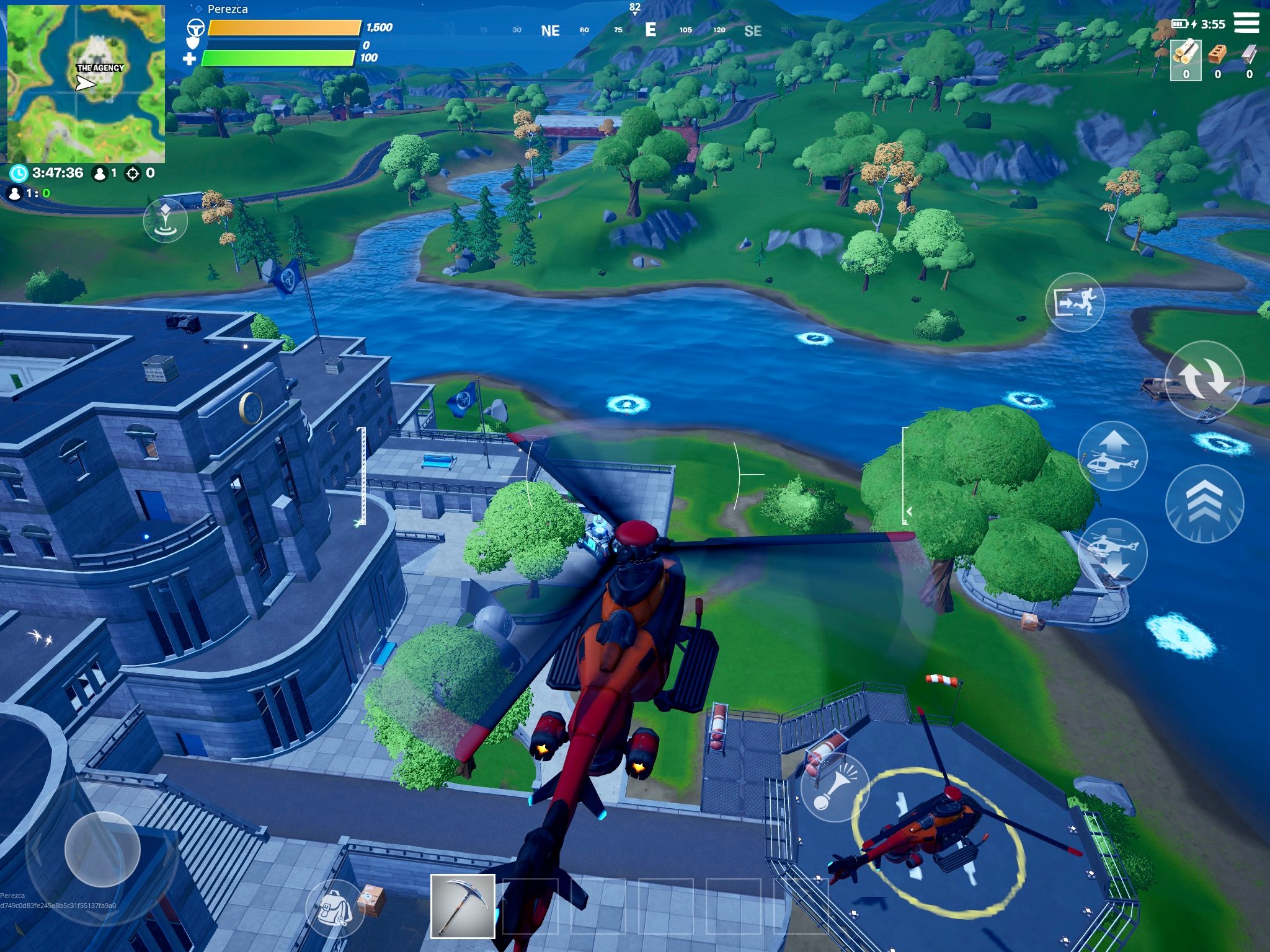 Fortnite Agency Helicopter