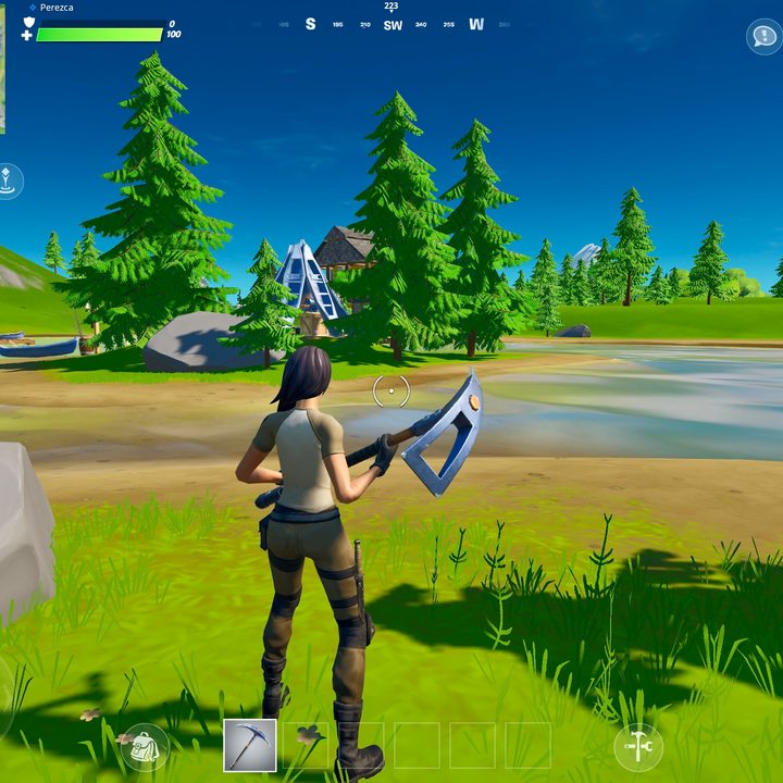 Fortnite Lake Canoe