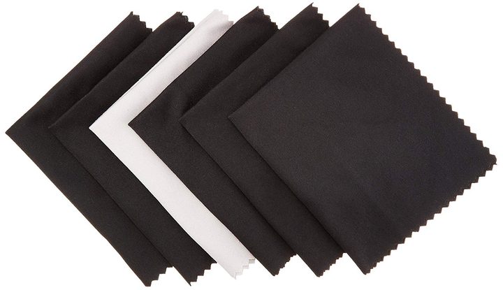AmazonBasics microfiber cleaning cloth for electronics.