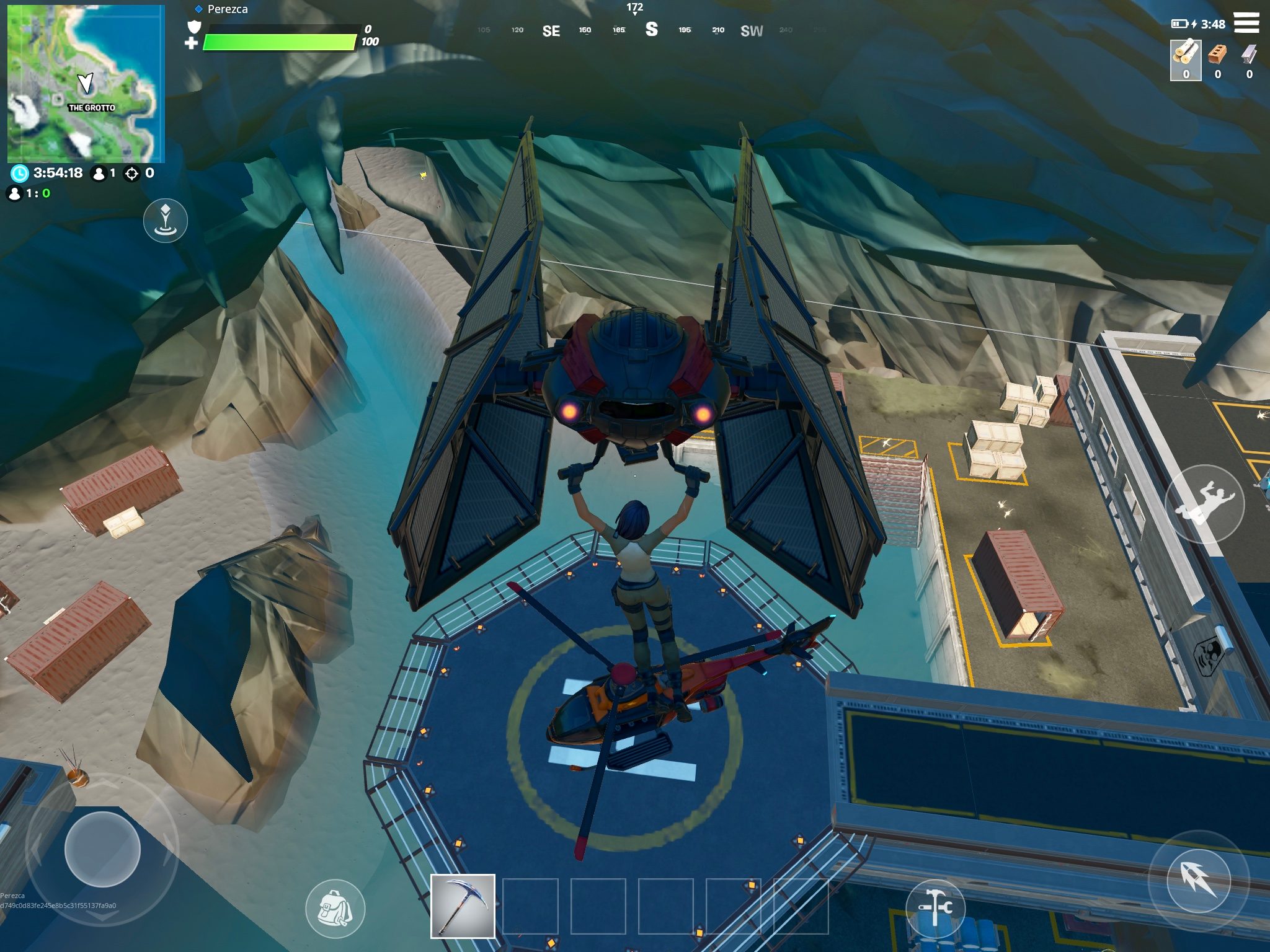 Fortnite grotto choppa