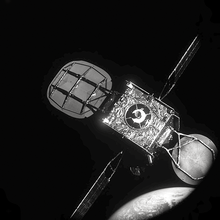 Northrop Grumman’s Mission Extension Vehicle-1’s (MEV-1) “near hold” position during a test earlier this year. In future missions, MEV-1 will be carrying DARPA's RSGS Robotic Payload.