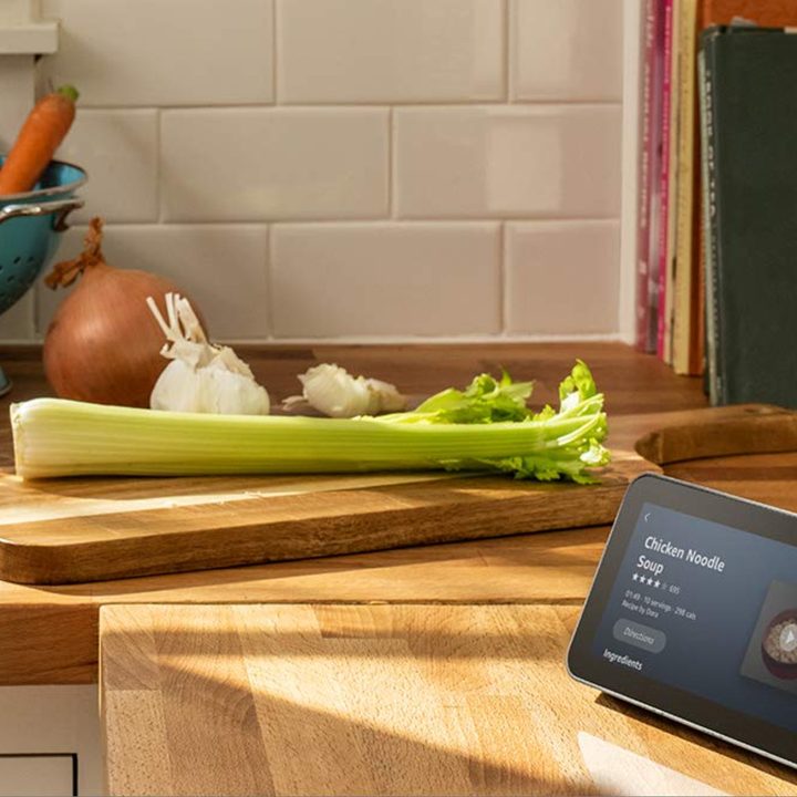 Echo Show 5 in the kitchen