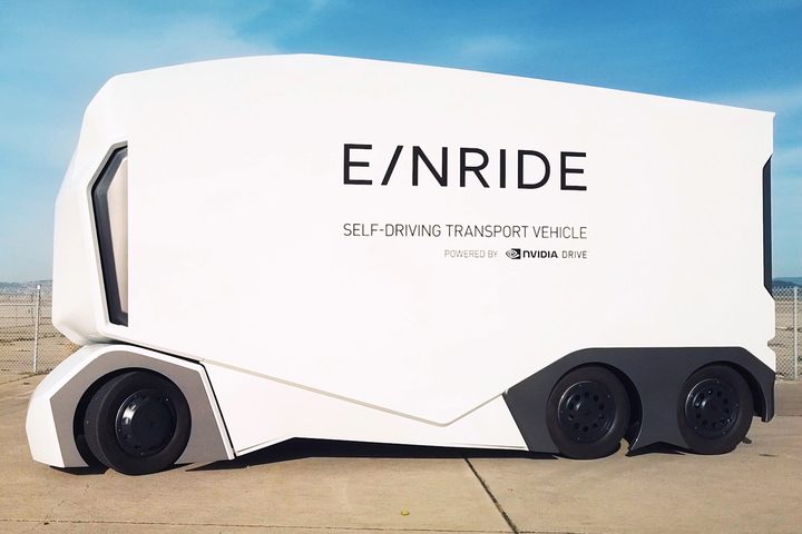Einride Self-Driving Transport Vehicle