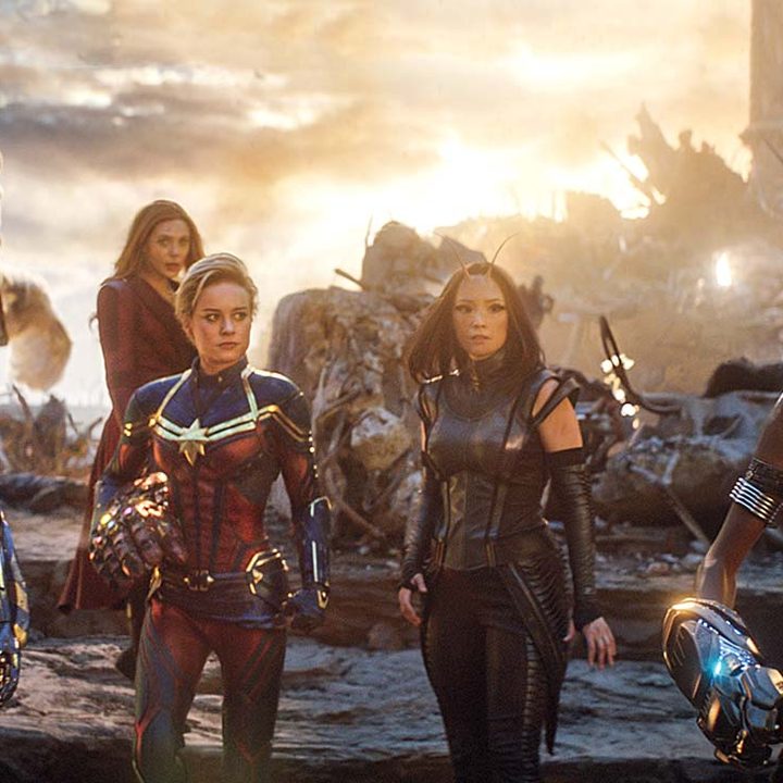 Female Avengers assembled in Avengers: Endgame.