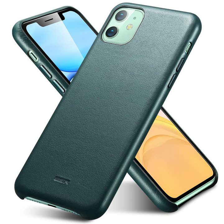 ESR Premium Real Leather Case for iPhone 11.