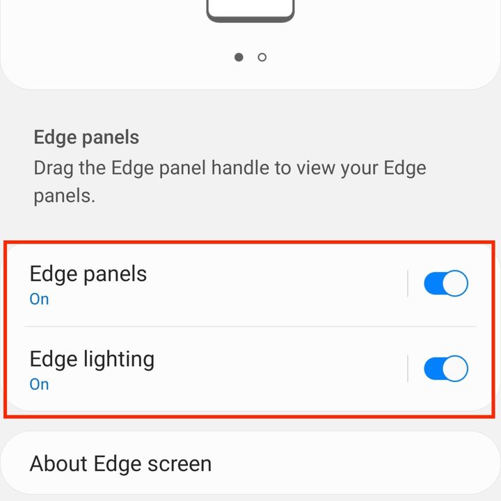 galaxy s20 ultra tips tricks settings edge screens setting