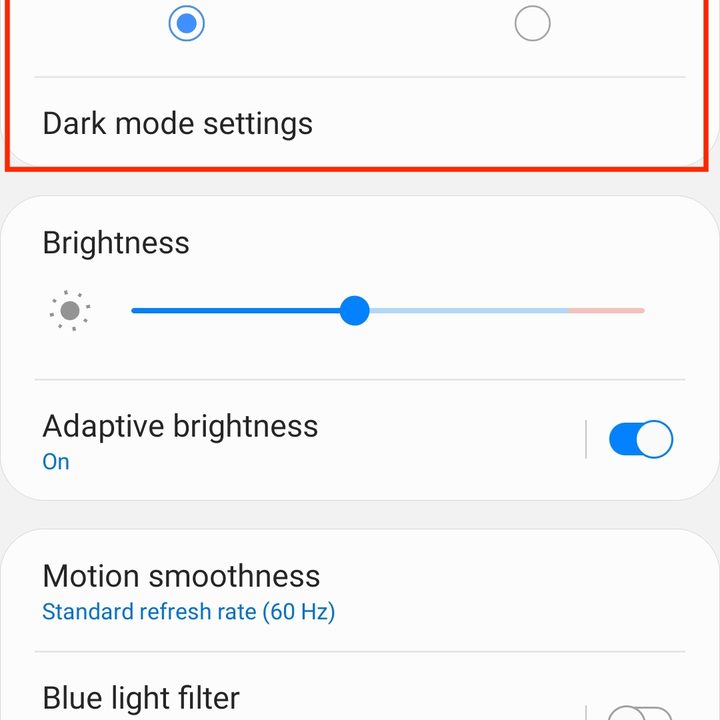 galaxy s20 ultra tips tricks settings light mode setting
