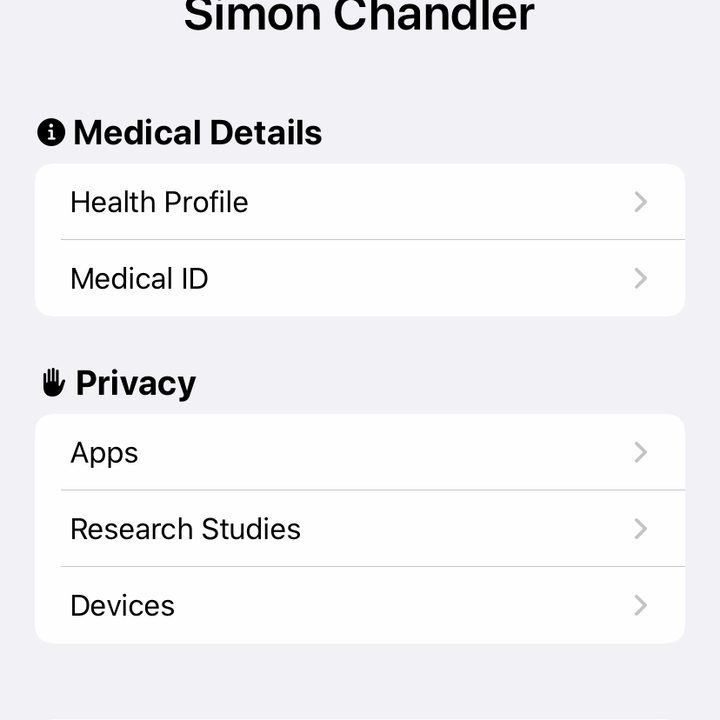 Managing Health data